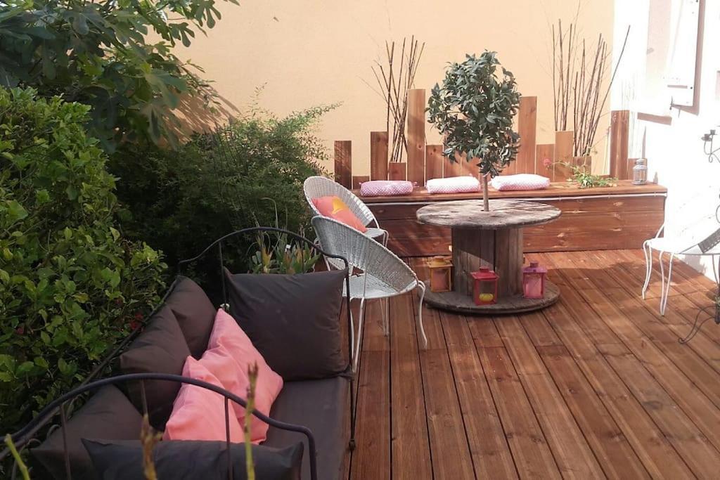 Maison 4 Chambres 12 Pers A 2,8Km Du Circuit Et Proche Bouleries Jump Le Mans Bagian luar foto